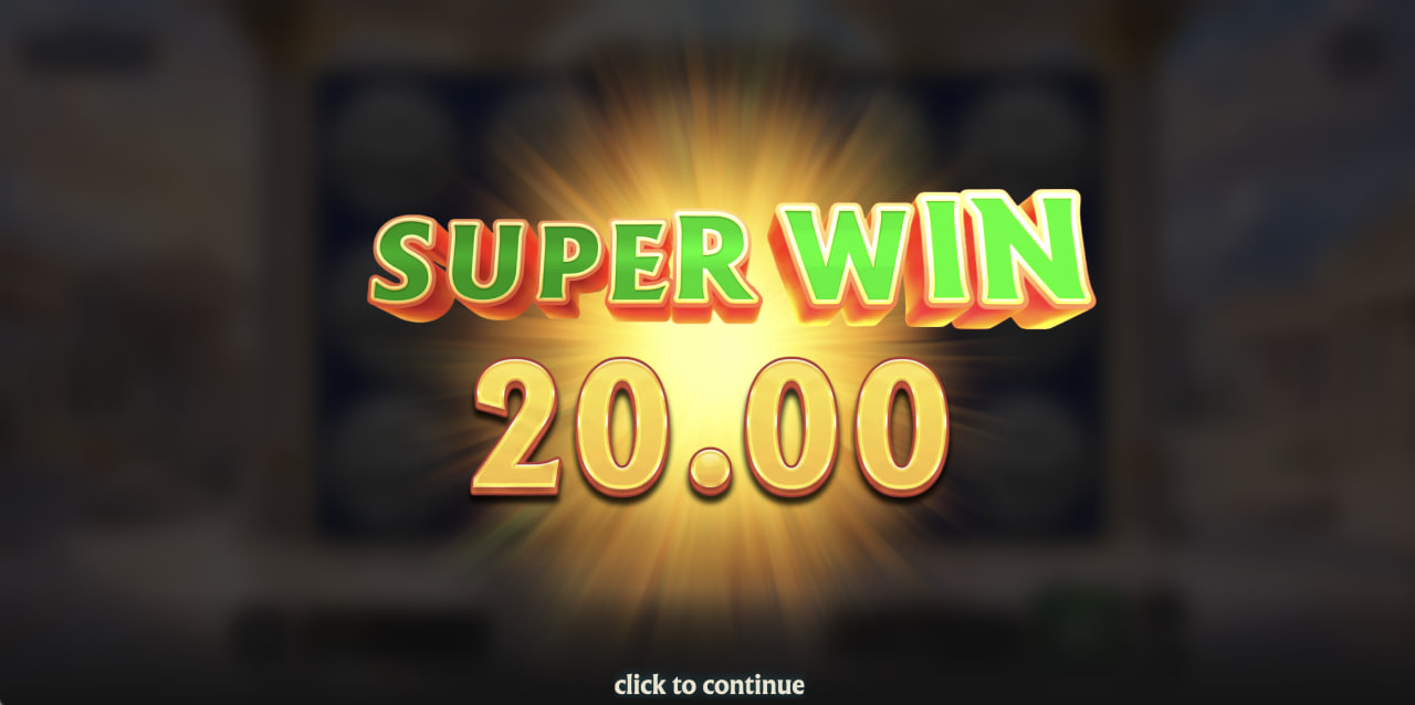 Obrazovka Super Win v automate Zeus Flip s gréckym chrámom